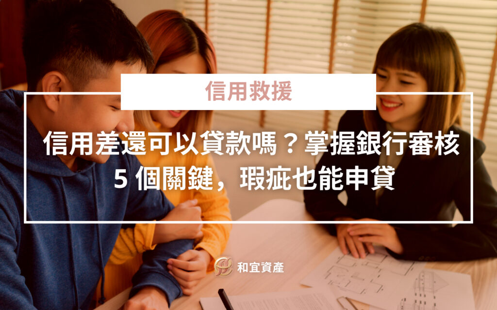信用瑕疵者成功貸款的 5 大核心策略流程圖